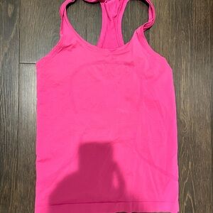 Pink Racerback Tank Top